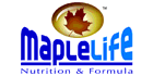logo MapleLife Nutrition and Formula